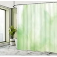 thumbnail image 5 of Ambesonne Art Abstract Shower Curtain, Greenish Smoke, 69"Wx70"L, Green Green, 5 of 5