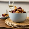 thumbnail image 5 of over&back Coupe Tall Serving Bowl - Stoneware Dishes - All-Occasion Place Settings - 2.1qt - Semi-Matte Fog Blue, 5 of 6