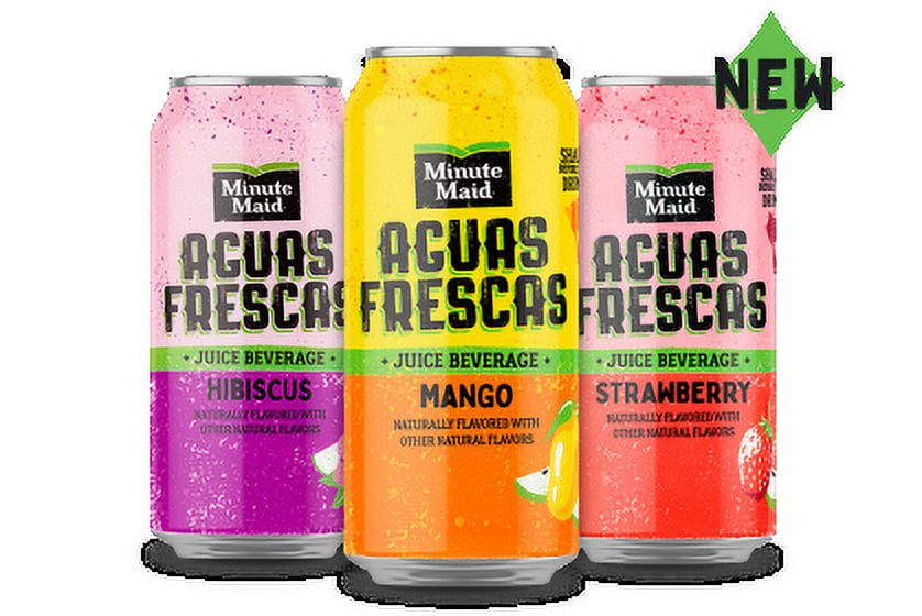 Minute Maid® Aguas Frescas Hibiscus Juice Cans, 6 cans - Foods Co.
