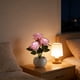 thumbnail image 1 of CaiYueKe USB Night Light Flower Pot Lamp, Mini Decorative Home Decor, Ceramic Table Lamp for Bedroom, Desk Lamp Ambient Lighting, Romantic Gift for Women, Housewarming, Wedding, Christmas Decoration, 1 of 7