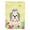Silver White, variant on Caroline's Treasures BB6085CHF Easter Eggs Shih Tzu Silver White Flag Canvas House Size , Large, multicolor