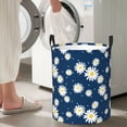 thumbnail image 5 of Bingfone Daisies Flowers Waterproof Foldable Laundry Hamper Bucket with Handles for Storage Bin,Clothes Hamper (Small ), 5 of 6