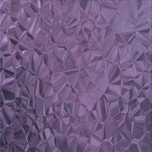 Ahgly Company Machine Washable Indoor Square Transitional Medium Purple Area Rugs, 5' Square
