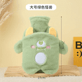 thumbnail image 4 of Cute Funda De Agua Caliente De Peluche Y Calentador De Manos Xtellar verde, 4 of 4