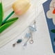 thumbnail image 4 of Llavero Colgante con Campanilla de Viento y Forma de Estrella de Mar Liuli | Colgante de Plástico Azul | 14,8 X 3 Cm | Tema: Frescura Veraniega | Uso Multifuncional | Cuentas Esmaltadas Resistentes A, 4 of 6
