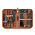 thumbnail image 4 of 26-Piece Professional Manicure Set, Stainless Steel Nail Care Kit with Luxury Travel Case, Complete Manicure & Pedicure Tools for Home Use and Travel, 4 of 5
