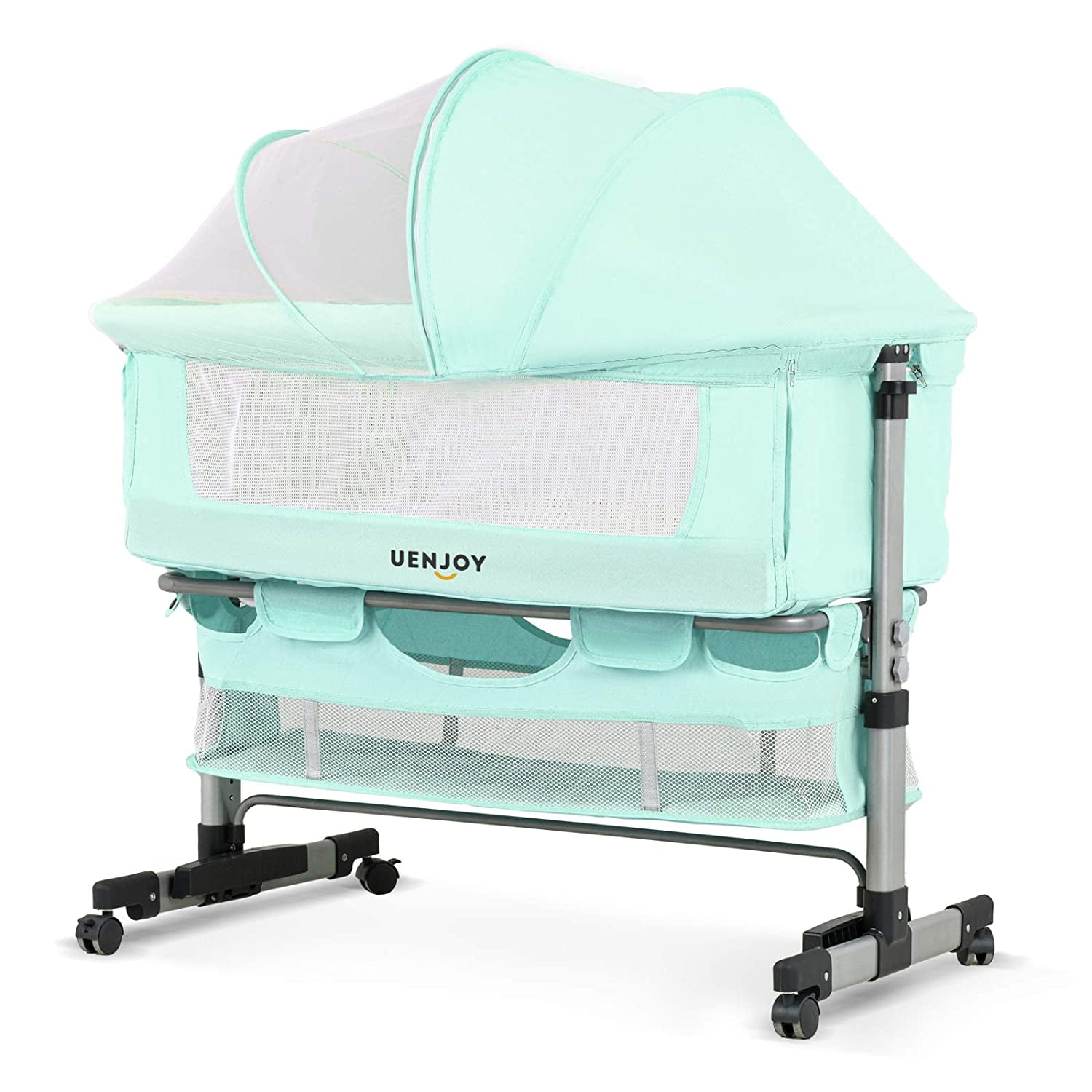 bedside bassinet with storage