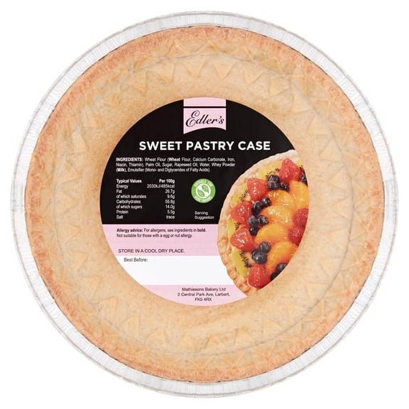 Edlers Sweet Pastry Case, Imported from Britain