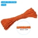 thumbnail image 2 of Cuerda de paracord reflectante de 20 metros para camping Uxcell de 2 mm de nylon, color naranja, 2 piezas, 2 of 6