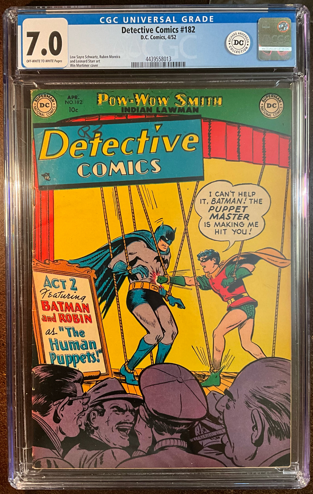 Cover of Detective Comics #182