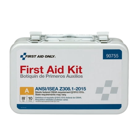 First Aid Only 71 Piece Metal First Aid Kit, ANSI Compliant