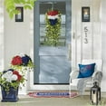 thumbnail image 5 of Patriotic Door Mat - 15.7 x 27.5 Inch 4th of July Outdoor Rug - Non- Memorial Day & Independence Day Decor for Front Porch, Yard & Garden - Red White & Blue Housewarming Gift, 5 of 8