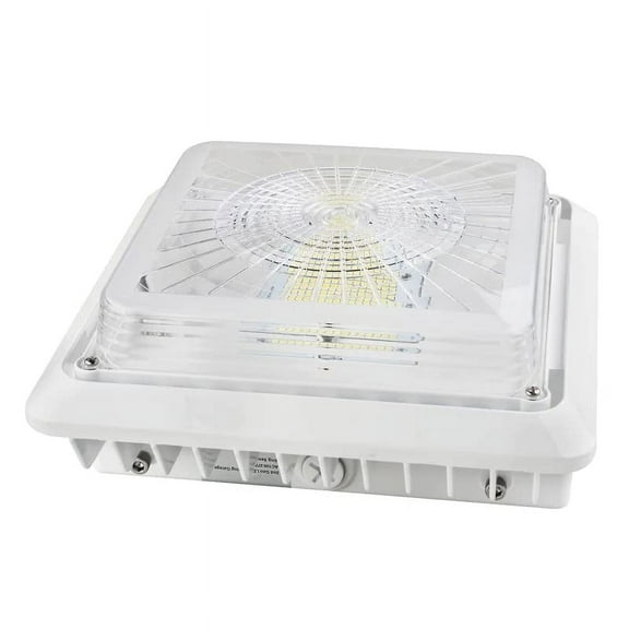 GREENLIGHTDEPOT LED Canopy Light - 75W - 10,337 Lumens - Outdoor Parking Garage Light - PG02 - (UL DLC Listed)