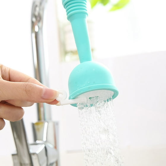 Ilh Mallroom Kitchen Faucet Bath Shower Anti Splash Filter Tap Water Saving Device Head