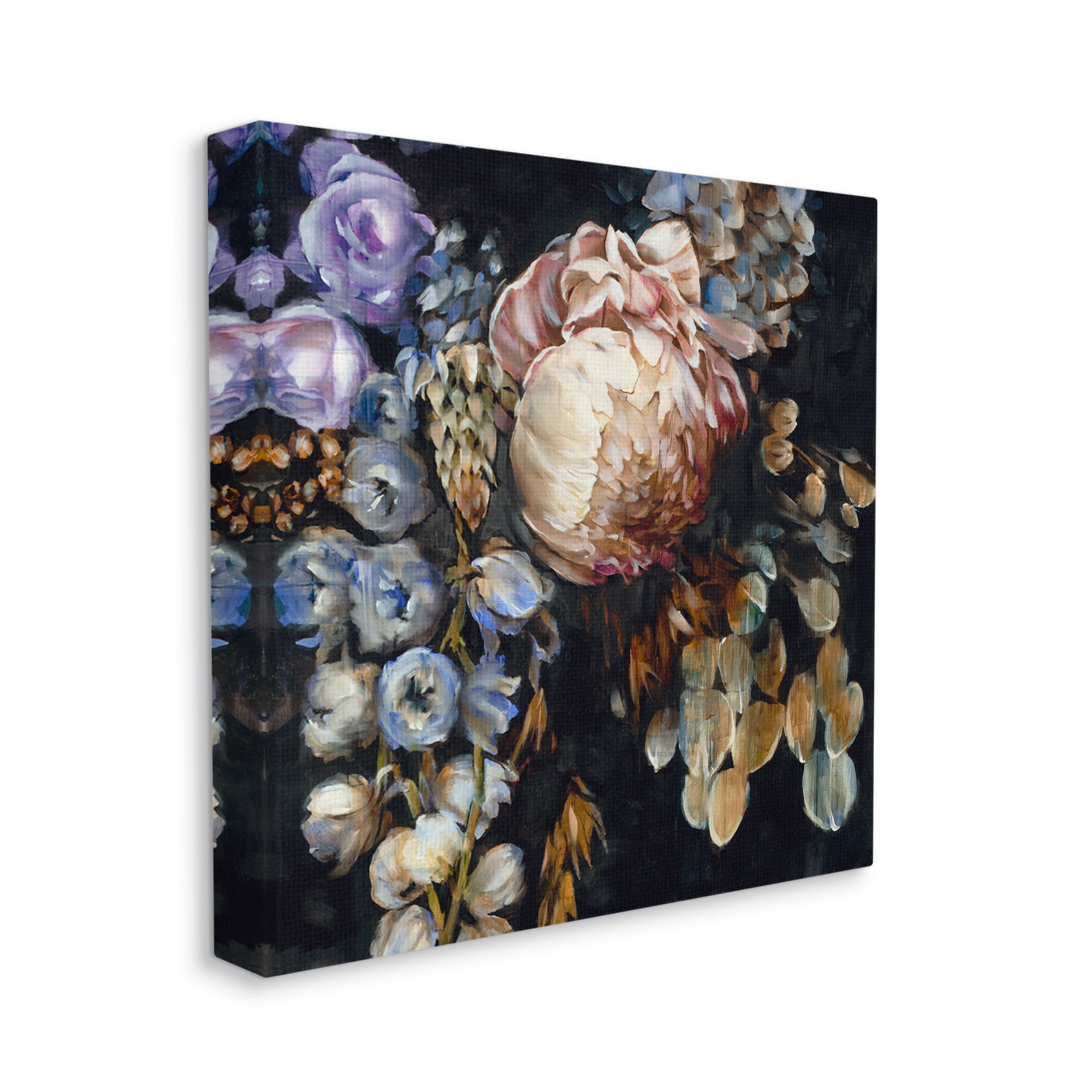 Stupell Industries Traditional Floral Arrangement Botanical & Floral Painting Gallery Wrapped Canvas Print Wall Art