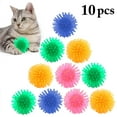 thumbnail image 2 of 10PCS Cat Ball Toy Creative Training Cat Interactive Toy Spiky Ball for Kittens, 2 of 4