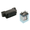 thumbnail image 3 of Unique Bargains 35mm DIN Rail DPDT 8 Pins General Purpose Power Relay AC 24V Coil w Socket, 3 of 3