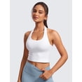 thumbnail image 2 of Top corto halter Butterluxe de CRZ YOGA blanco XS, 2 of 5