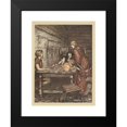 thumbnail image 2 of Arthur Rackham 19x24 Black Modern Framed Museum Art Print Titled - Hunding Discovers the Likess Between Siegmund and Sieglinde (1910), 2 of 5