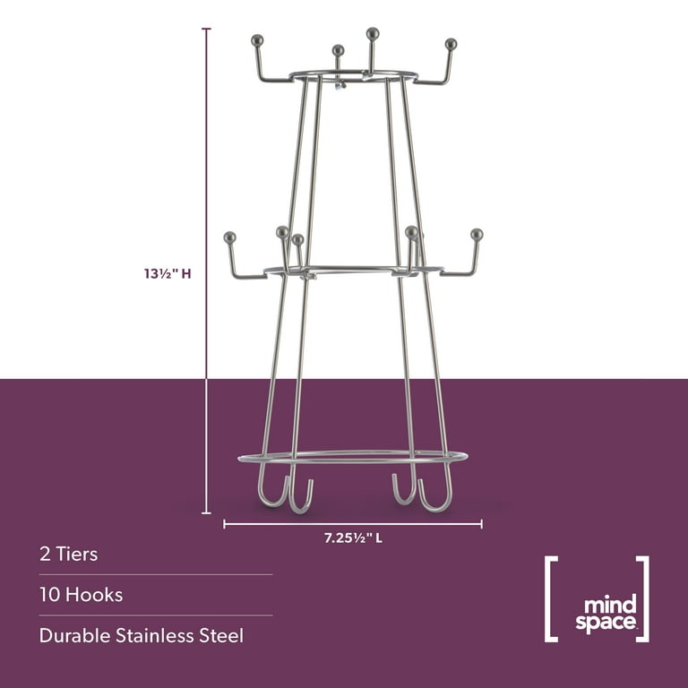 Mug Tree Rack for Countertops - Mindspace