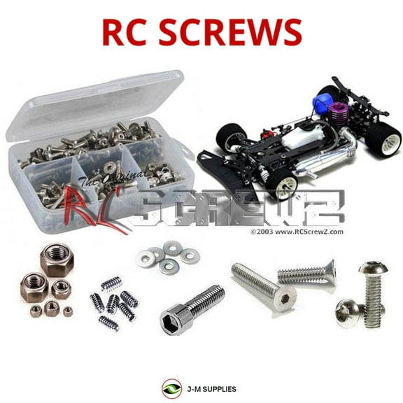 RCScrewZ Stainless Steel Screw Kit mug019 for Mugen Seiki MRX-5 RC Car | SET