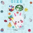 thumbnail image 7 of 9 Sheets Easter Bunny Window Cling Decorations Double Sided Stickers Decor for Home/Party, 7 of 7