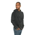 thumbnail image 3 of Lane Seven Unisex Vintage Raglan Hooded Sweatshirt 2XL Black, 3 of 3
