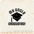 thumbnail image 4 of Inktastic Graduation My Uncle Graduated Girls Toddler Dress, 4 of 5