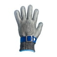 A9 Cut Resistant Glove,2.0 Protective Upgraded,Steel Mesh Metal Gloves Cutting Gloves Cut