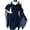 Style1-Navy halloween dresses for women, variant on ersvoioy Womens Gothic Off Shoulder Midi Dress Cold Shoulder Ruffle Sleeve Button Down Asymmetrical Tunic Gown with Choker Detail Soft for Halloween Party Cosplay and Alternative Fashion Events