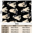 thumbnail image 7 of Cute Pug Blanket Gifts for Women Mom Adults Soft Puppy Dog Plush Blanket for Bedroom Living Room Sofa Couch 80"X60", 7 of 7