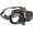 Black Frame/Black Silicone, variant on OctoBlue Sea Slender Scuba Diving Snorkeling Mask - All Black