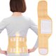 thumbnail image 4 of Cinturón de soporte para columna lumbar transpirable para aliviar el dolor, unisex, con bolsillo, amarillo S, 4 of 10