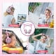 thumbnail image 2 of Bearachild Auriculares con cable Gamer Pink Cat Ear Auriculares Cute Phone PC con micrófono 3 .5mm Gaming Phone Overear Gamer G951s Pink Cables de audio/vídeo, 2 of 6