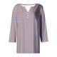 thumbnail image 5 of Fiudx Tops para Mujer Blusa de Manga 3/4 Corta Estampada a La Moda para Mujer, Blusa Informal con Cuello Redondo, 5 of 5