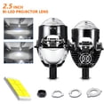 thumbnail image 4 of 2.5inch LED Projector Lens 6000K 8000LM 110W Car Headlight H4 H7 9005 9006 Headlight Kit 2 Pack IP67 Waterproof, 4 of 9