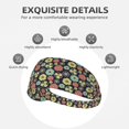 thumbnail image 3 of Blue Red Green Daisies Flowers Headbands for Women Men, Workout Elastic Sweat Band for Yoga Running Cycling Gym Exercise Non Slip Head Bands for Women's Hair, 3 of 5