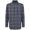 Navy/Grey, variant on Victory Outfitters Men's Brush Yarn Dyed Patterned Flannel Button Up Shirt - Blu/Wht - M