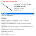 thumbnail image 2 of Hood Strut - Compatible with 2003 - 2007 Dodge Ram 2500 2004 2005 2006, 2 of 2