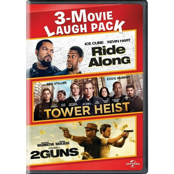 Ride Along / Tower Heist / 2 Guns (DVD)