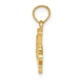 thumbnail image 2 of 14k Yellow Gold Solid Paris with Eiffel Tower Charm Pendant, 2 of 7