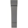 thumbnail image 2 of 1 3/4"W x 8"D x 8"H Medium Olympic Wood Vintage Decor Bracket, Pebble Grey, 2 of 6