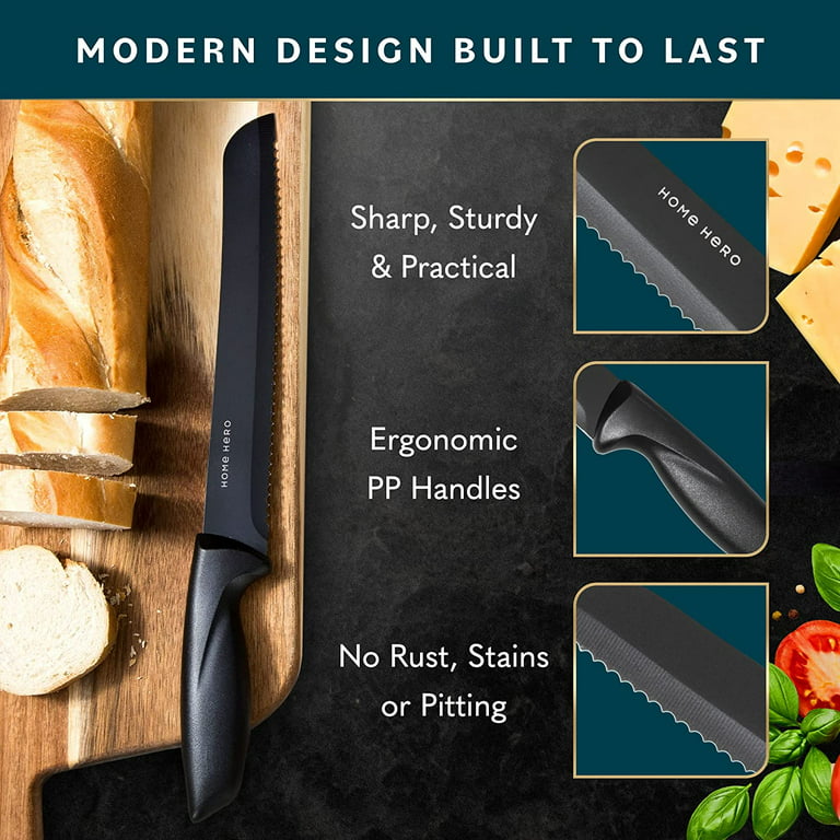 Hot Selling Hollow Durable Kitchen Modern Stylish Knife Set Of 5