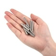 thumbnail image 4 of 5x35mm Espiga Pasadores, 10uds 304 Inoxidable Acero Redonda Cabeza Plana Chaflanada Extremo Espiga Pasador Madera Litera Cama Estante Picas Soporte Estantes Sujeción Elementos, 4 of 6