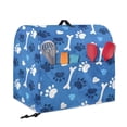 thumbnail image 2 of FOR U DESIGNS Dog Paw Blue Stand Mixer Cover compatible with Kitchen Aid Mixer Portable Mixer Dust Covers Multi Pockets Compatible with Kitchen Aid 6-8 Quart Bowl Lift - L, 2 of 8