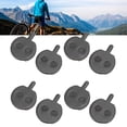 thumbnail image 1 of Pads 4Pcs/Set Resin Brake Pads Semi Metal Heat Resistance Bicycle Disc Brake Pads Replacement for Mountain Bike, 1 of 8