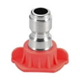 thumbnail image 3 of Uxcell 1/4 Inch Stainless Steel 0 Degree 1.2mm Orifice Diameter Nozzle 2 Pack, 3 of 5