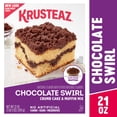 thumbnail image 3 of Krusteaz Chocolate Swirl Crumb Cake & Muffin Mix, Made with Cocoa, 21 oz. Box, 3 of 10