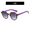 C4, variant on Fashion Round Color Blocked Sunglasses Women's Retro Sun Glasses Personalized Trendy Popular Men Trending Gradient Shades UV400