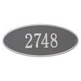 thumbnail image 1 of Whitehall 4009PS Madison Oval - Estate Wall - One Line- Pewter/Silver, 1 of 1